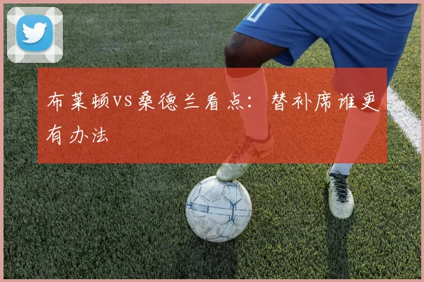 布莱顿vs桑德兰看点：替补席谁更有办法